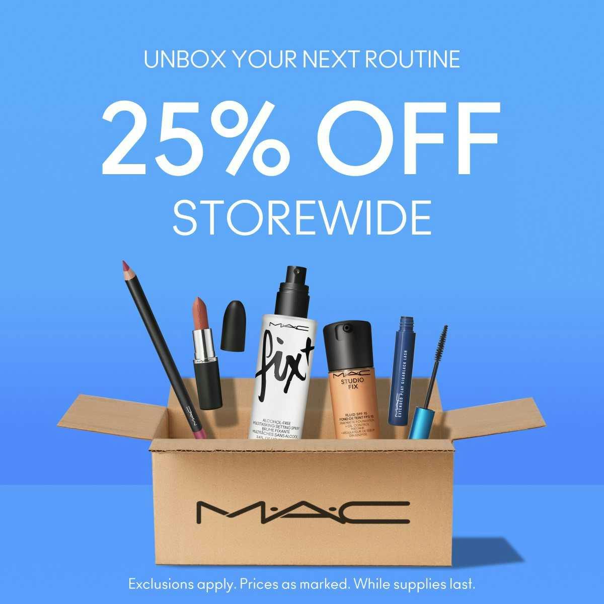 25% off Store Wide 